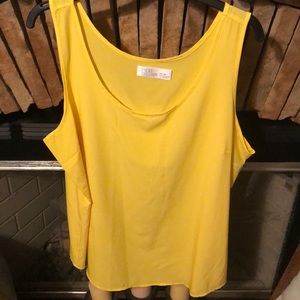 Yellow tank top (size XXL)